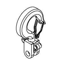 Jet JT9-JLP300A-41PHG Top Hook Assembly (ship Yard Hook) ( Include Multiple Parts )