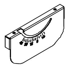Jet JT9-JOSS-S-141 Right Table Trunnion