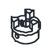 Jet JT9-JOSS-S-222 Motor Coupling