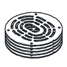 Jet JT9-JOSS-S-235 Table Insert (only for 3/8” Spindle at 90 Deg)