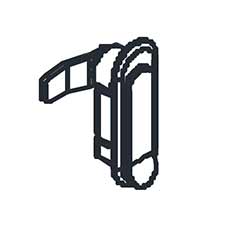 Jet JT9-JOSS-S-245 Door Latch