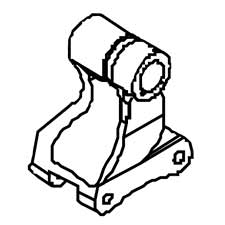 Jet JT9-JTAS10-122 Motor Bracket