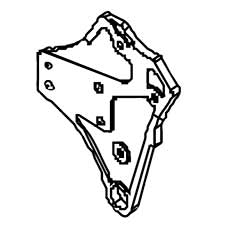 Jet JT9-JTAS10DX-139 Rear Trunnion