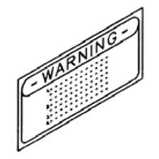 Jet JT9-JTAS10-G8 Warning Label