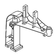 Jet JT9-JWBS14OS-128 Upper Frame Arm