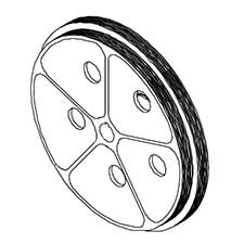 Jet CM9-JWBS20QT-258 Spindle Pulley