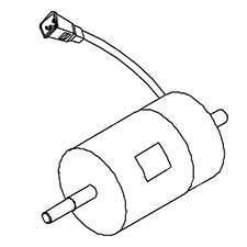 Jet JT9-JWL1221VS-251 Dc Motor (includes #51 & #52)