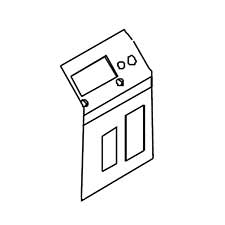 Jet JT9-JWL1221VS-309 Control Panel Label