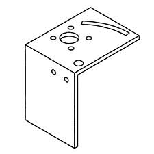 Jet JT9-JWS25-233 Motor Plate Bracket