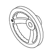 Jet JT9-JWS25X-516 Hand Wheel