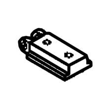 Jet JT9-MBS1014W-245N Slide Bracket (S/N:01021647 and Higher)
