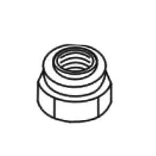 Jet JT9-PFR-76A nut 1/2""-20 X 14.3MM