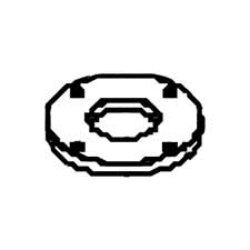 Jet PM9-PM2700-308 Shaft Top Bearing Cover