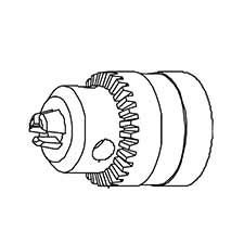 Jet JT9-SM-70535 Keyed Chuck, 3/8