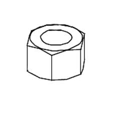 Jet JT9-TS-2310201 Hex Nut