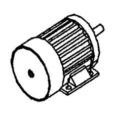 Jet JT9-VBS3612-1114 Main Drive Motor