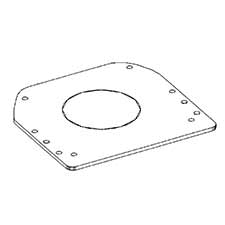 Jet JT9-XLIFT-P0002 Aluminum Carriage Plate