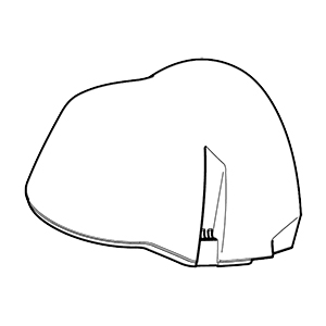 Makita 038-118-412 Cleaner Cover, EA7900