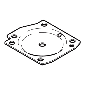 Makita 038-153-540 Diaphragm Cover, DCS6421