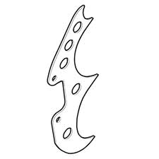Makita 038-250-232 Spike Bar (sprocket Guard), DCS6421