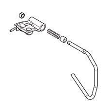 Makita 123456-1 Hook Ass'y, XRJ06