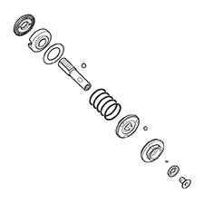 Makita 125365-0 Clutch Ass'y L, BFT082R