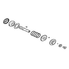 Makita 125394-3 Clutch Assembly G, BFH120F