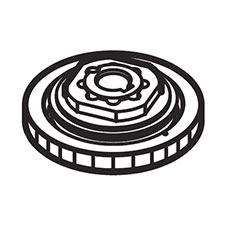 Makita 125421-6 Torque Limiter ASS'Y,HR3210C