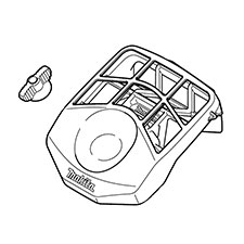 Makita 126370-0 Cleaner Ass'y, EA3601F