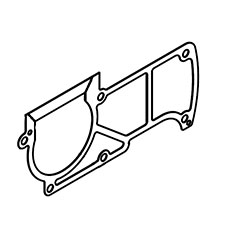 Makita 130-111-070 Crankcase Gasket, EA6100