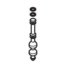Makita 135946-2 Valve Stem Ass'y, XNB02