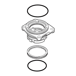 Makita 136347-7 Bearing Box Ass'y, GAG07