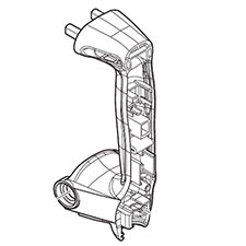 Makita 140205-1 Handle Complete