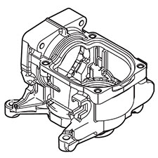 Makita 140206-9 Crank Housing Cpl., HM0870C