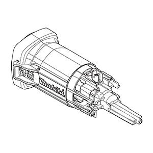 Makita 140E97-8 Motor Housing Cpl., PC5010C