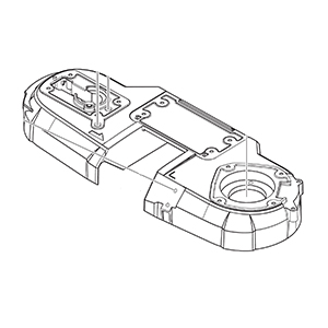 Makita 140J083 Frame Cpl., XBP03