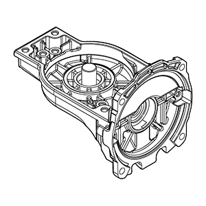 Makita 140R12-0 Gear Housing Cpl., JR3051T