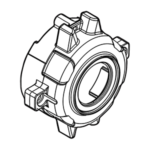 Makita 140Y86-3 Shoe Holder Cover Complete