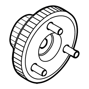 Makita 141A17-1 Spur Gear 22-48 Complete