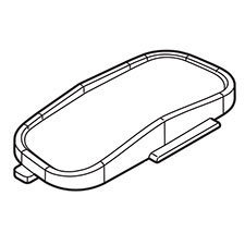 Makita 142062-3 Cover Red Cpl., BTD103