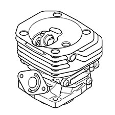 Makita 142223-5 Cylinder Cpl., EA3601F