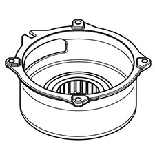Makita 142952-0 Crank Box Cpl., HM1812
