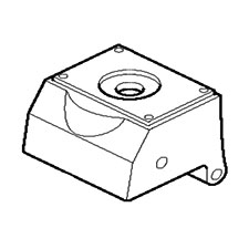 Makita 154268-1 Front Box, 1002BA