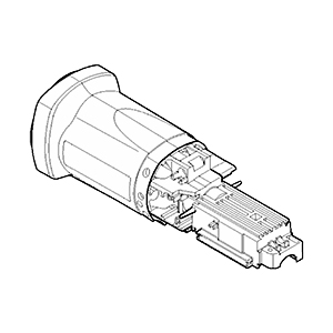 Makita 158520-9 Motor Housing Complete, 9566PC