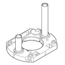 Makita 158808-7 Base Cpl., RP0900K