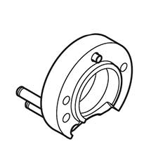 Makita 158944-9 Inner Support Cpl., BHR261