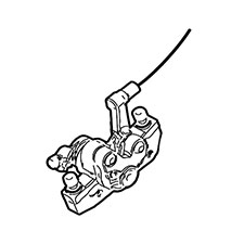 Makita 161641-8 Brake Caliper Ass'y, XUC01