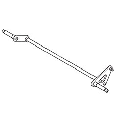 Makita 165669-8 Rear Shaft