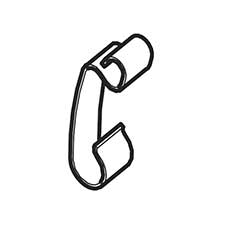 Makita 181-118-050 Steel Clip, DCS510