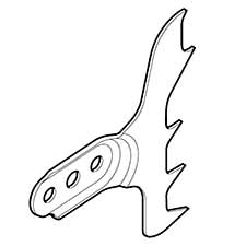 Makita 181-250-030 Spike Bar